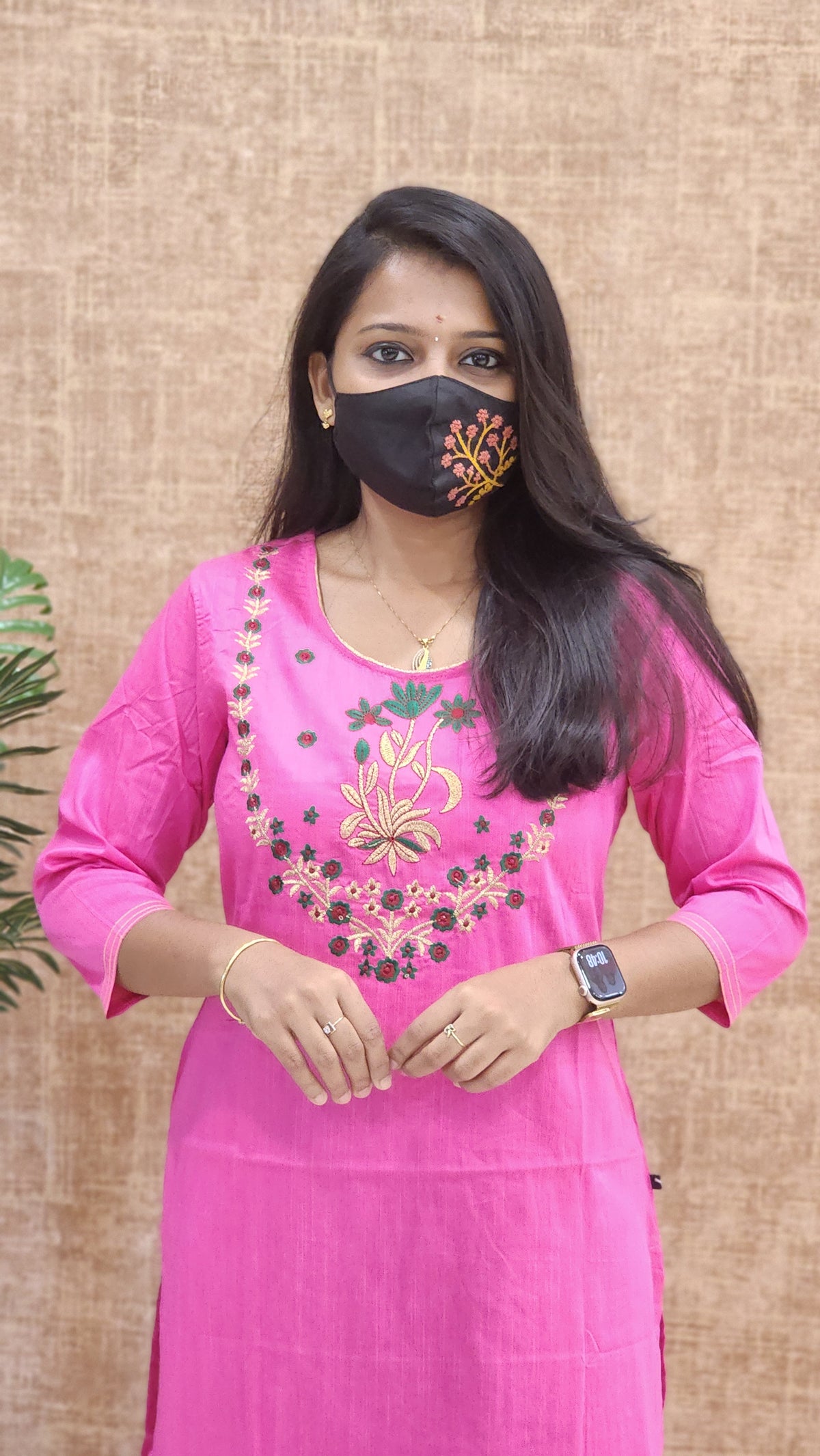 Office Wear - Embroidery(9854)