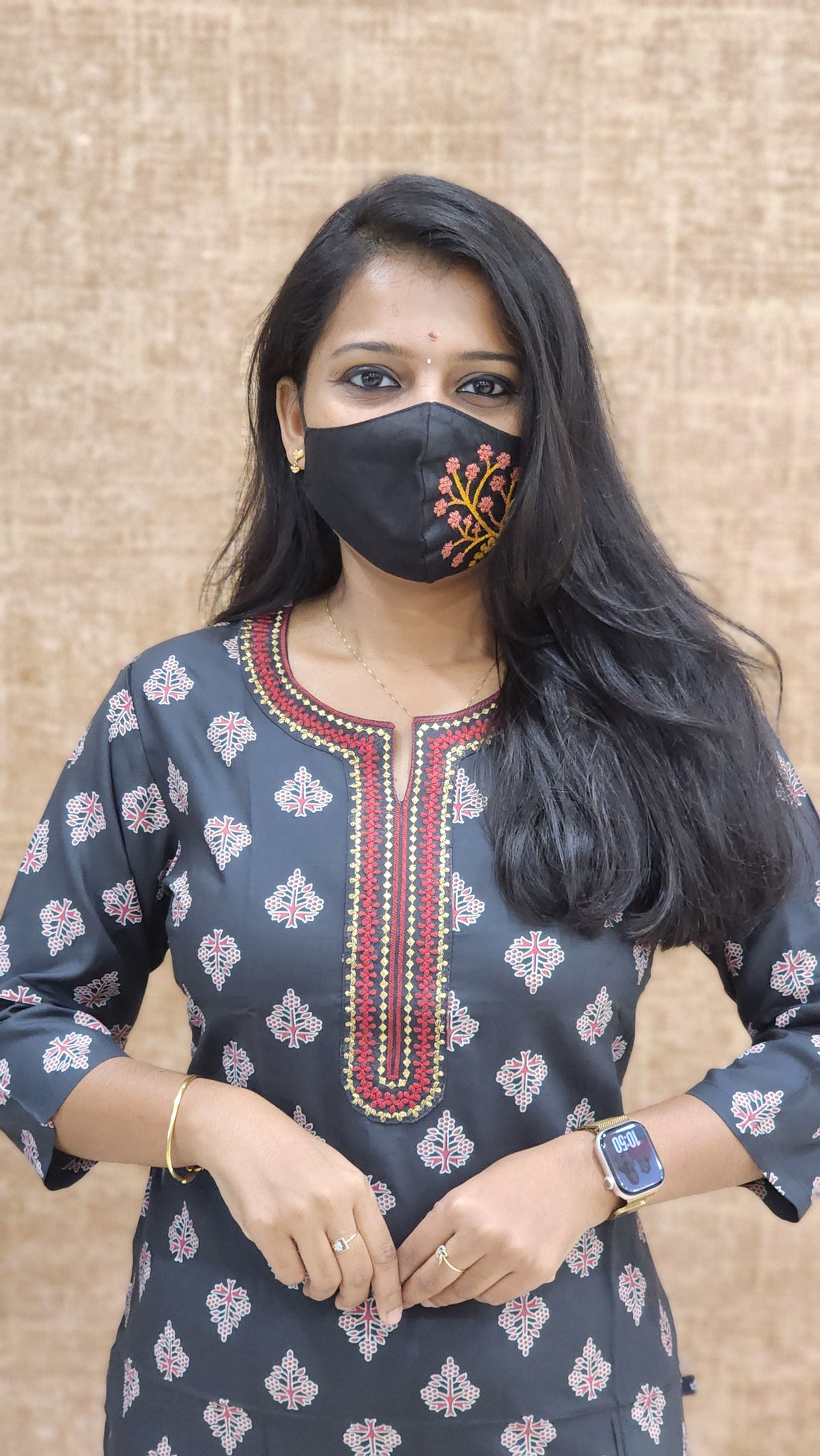 Office Wear - Embroidery(9855)