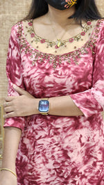 Ethnic Festive Wear -Jewel Neck Kurti (10166)