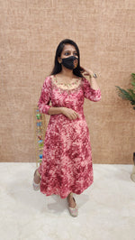 Ethnic Festive Wear -Jewel Neck Kurti (10166)