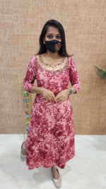Ethnic Festive Wear -Jewel Neck Kurti (10166)