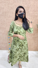 Ethnic Festive Wear -Jewel Neck Kurti (10168)