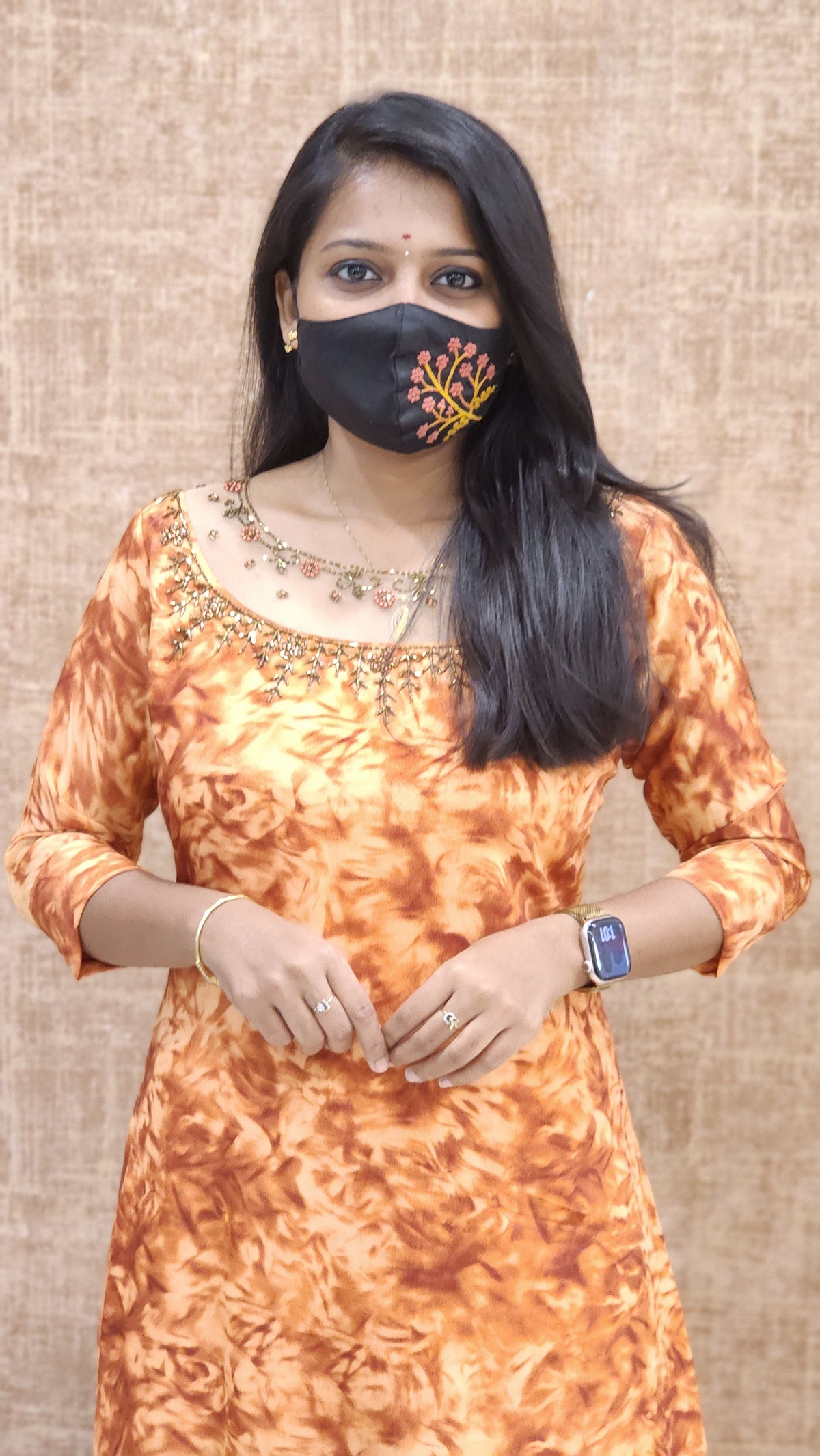 Ethnic Festive Wear -Jewel Neck Kurti (10169)