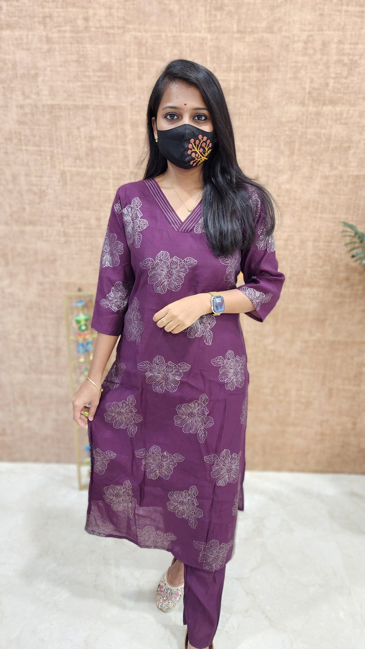 Cord set (Pant & Top) (9880)c2