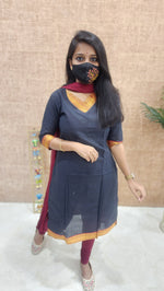 Office Wear kurti-Mangalgiri cotton(9886)