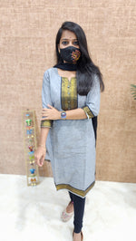 Office Wear kurti-Mangalgiri cotton(9889)