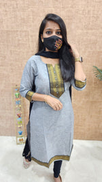 Office Wear kurti-Mangalgiri cotton(9889)