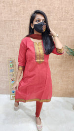 Office Wear kurti-Mangalgiri cotton(9890)