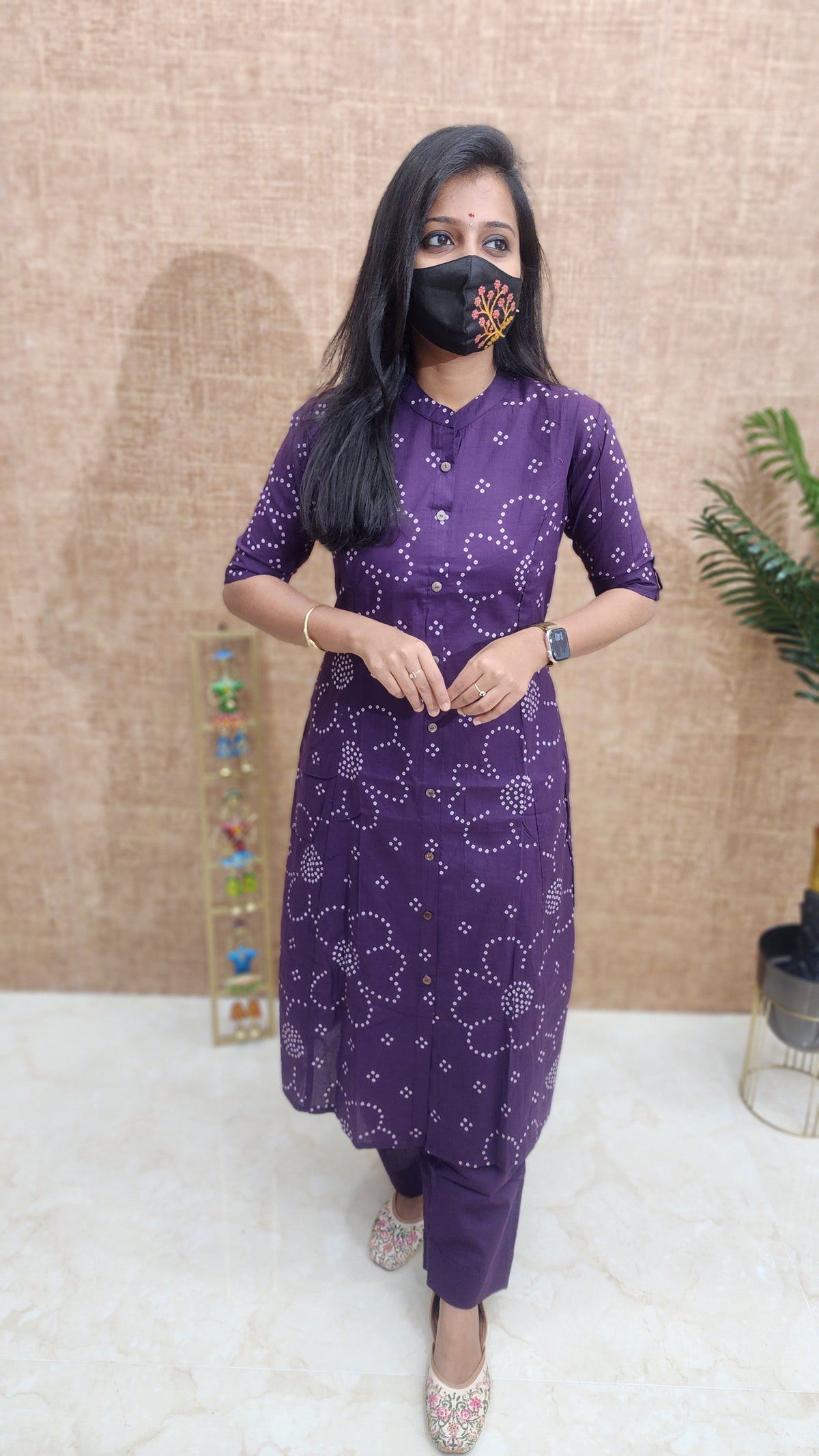 Cord set (Pant & Top) (9938)c2