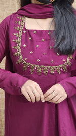 Salwar Set (Kurti+Dupatta) (9894)c3