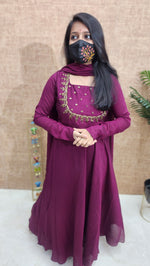 Salwar Set (Kurti+Dupatta) (9894)c3