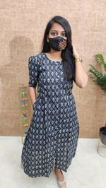 Jaipur A-Line cotton Kurti (9903)c