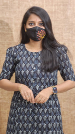 Jaipur A-Line cotton Kurti (9903)c