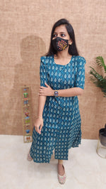 Jaipur A-Line cotton Kurti (9904)c