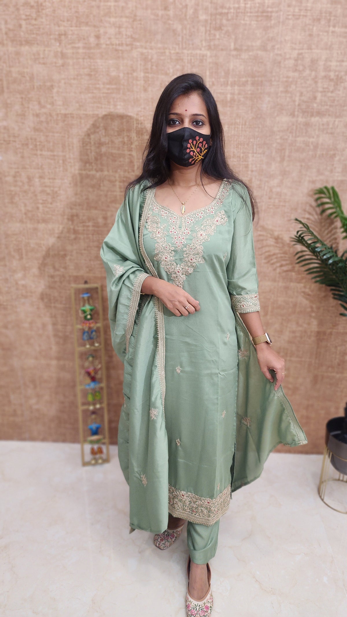 Ethnic Salwar Set(9908)c3