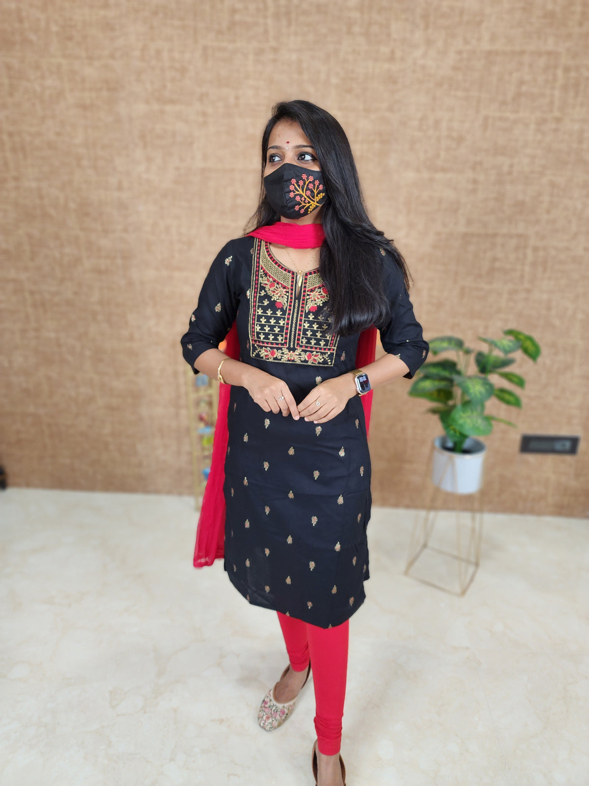 Office Wear - Embroidery (9962)