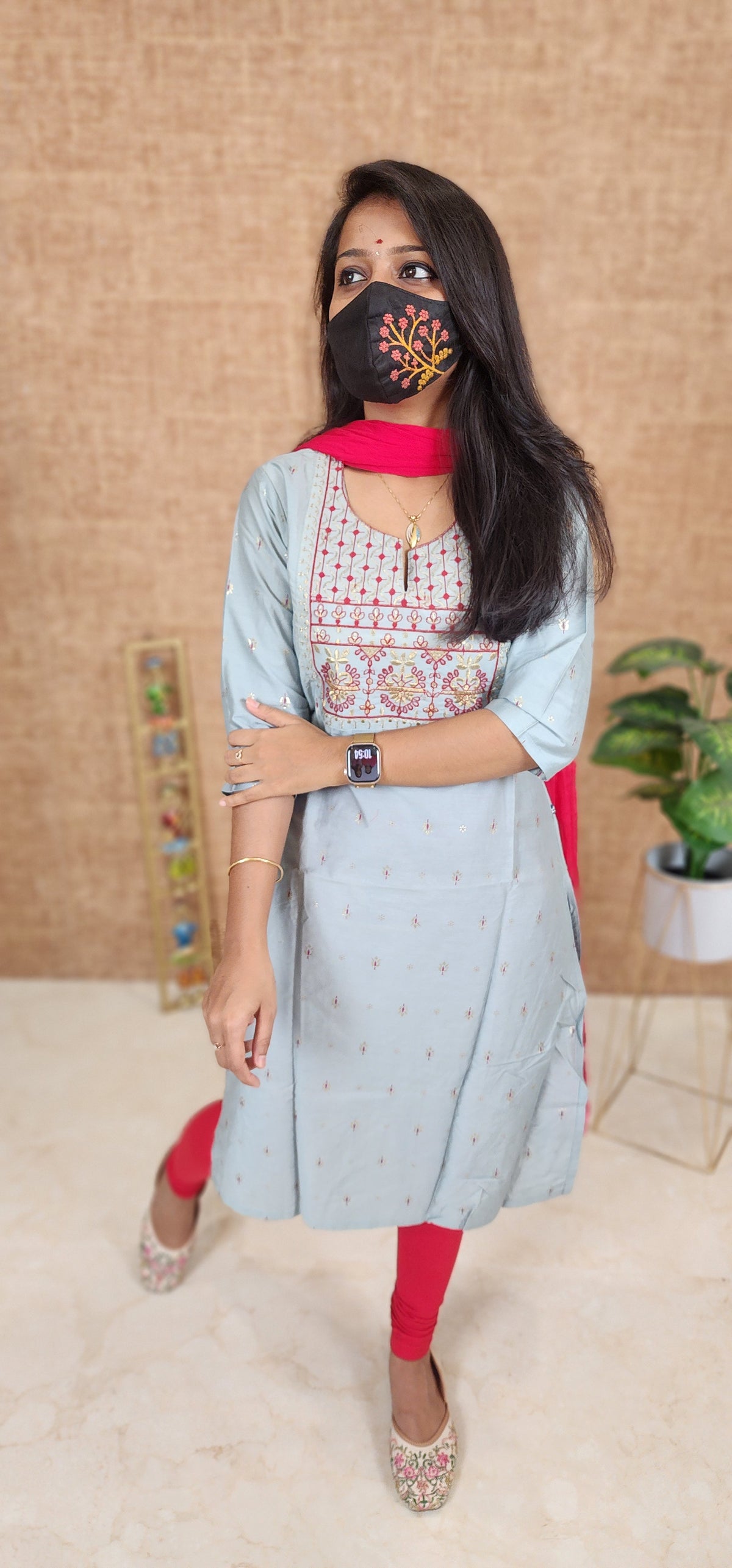 Office Wear - Embroidery (9964)