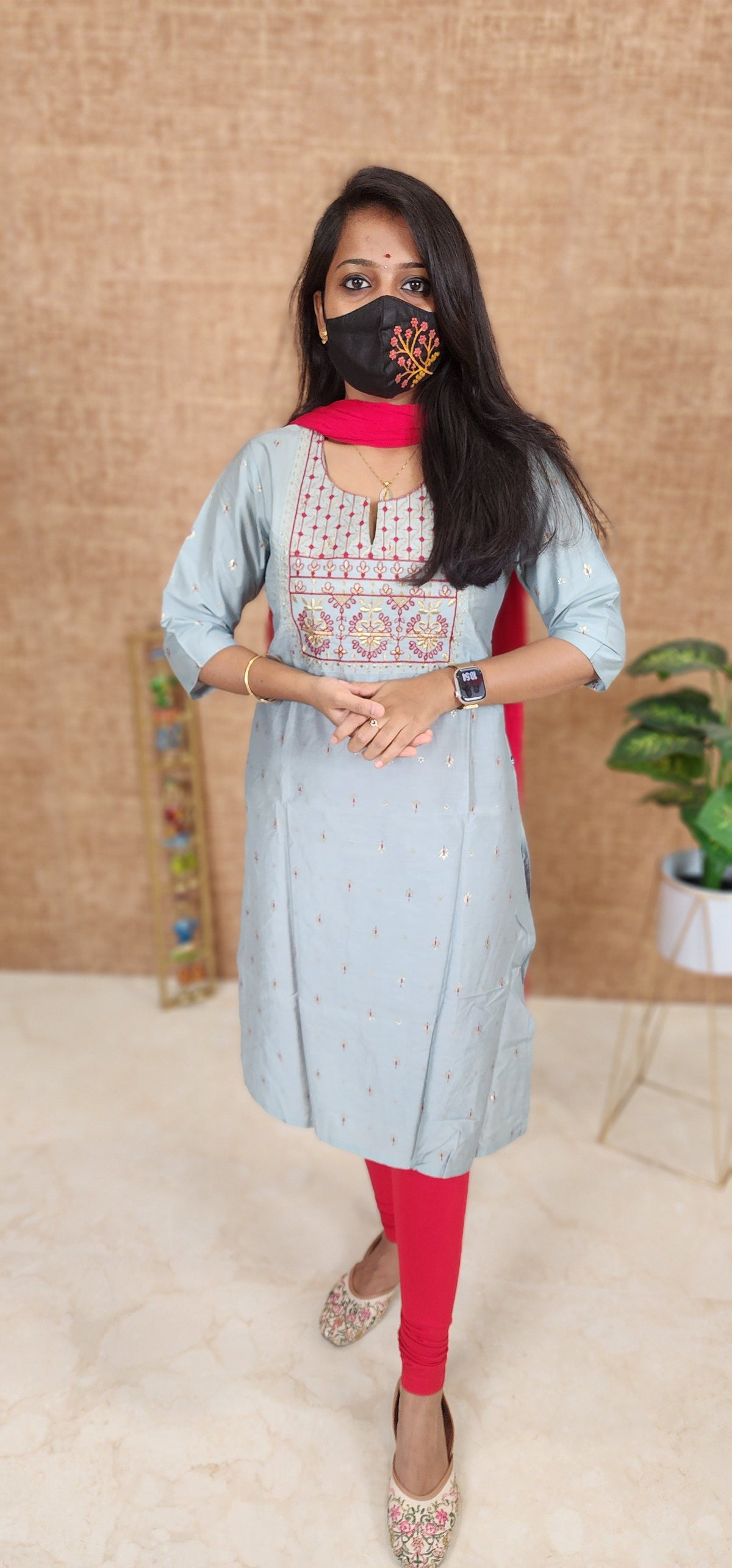 Office Wear - Embroidery (9964)