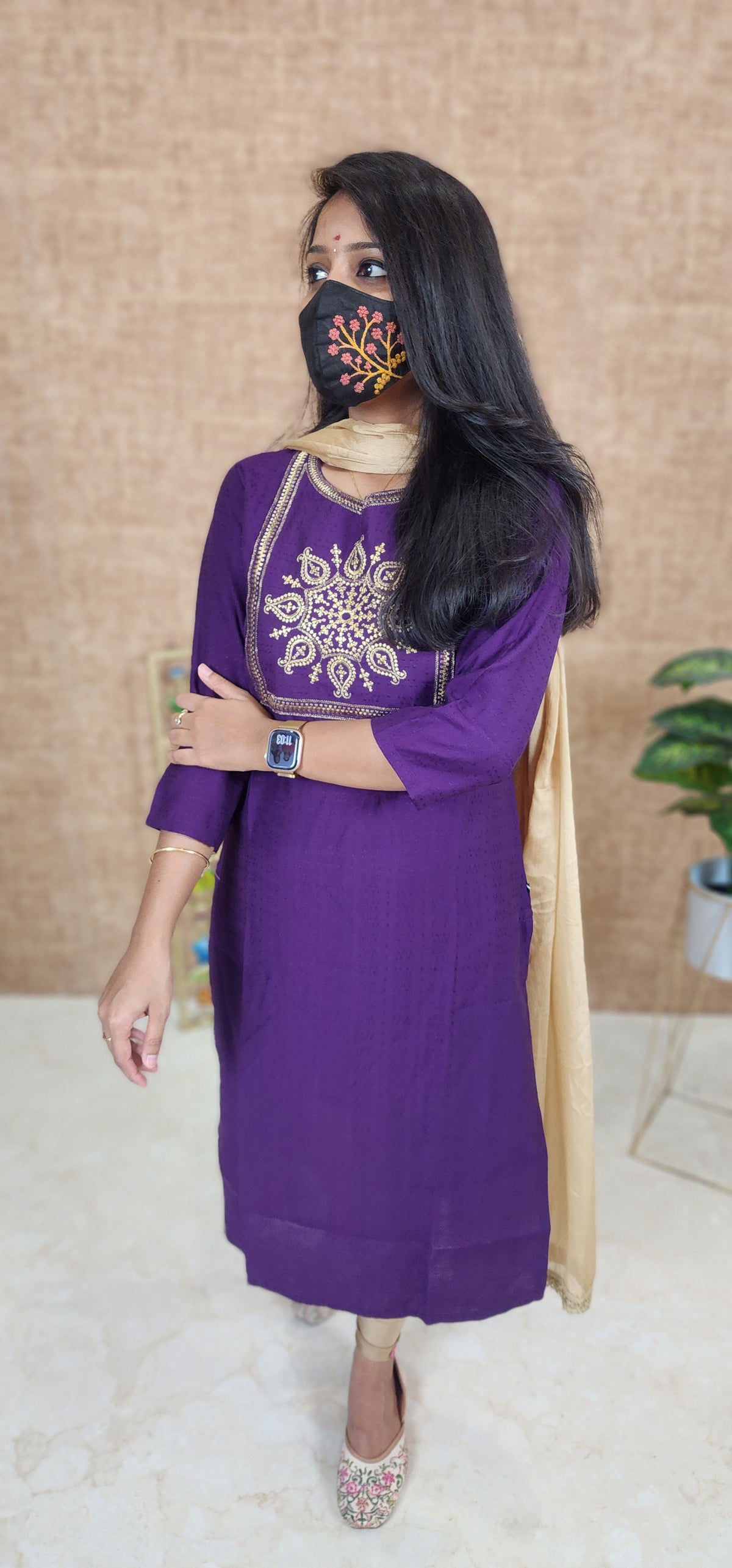 Office Wear - Embroidery (9967)