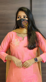 Office Wear kurti-Embroidery kurti(10002)