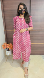 Jaipur A-Line cotton Kurti(10023)c