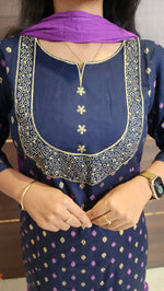 Office Wear kurti-Embroidery kurti(10032)c2