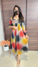 party wear handwork kurti(10037)c