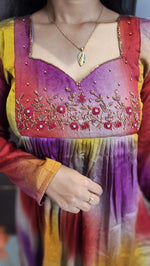 Party wear handwork kurti(10038)c5