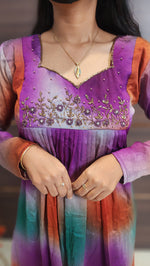 Party wear handwork kurti(10039)c5