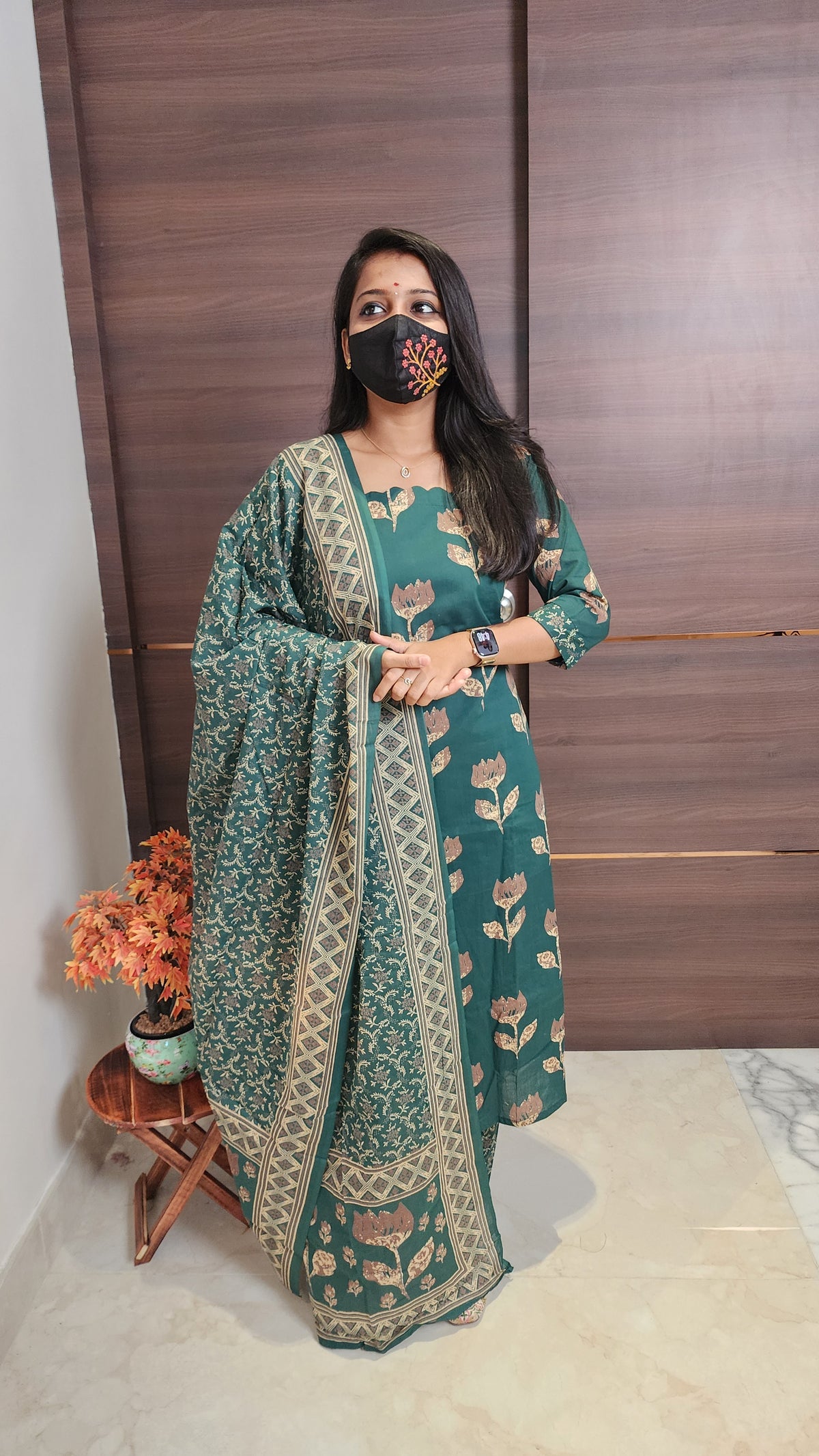 Cotton salwar set(10130)c3