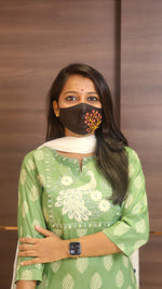 Office Wear kurti-Embroidery kurti(10156)c3