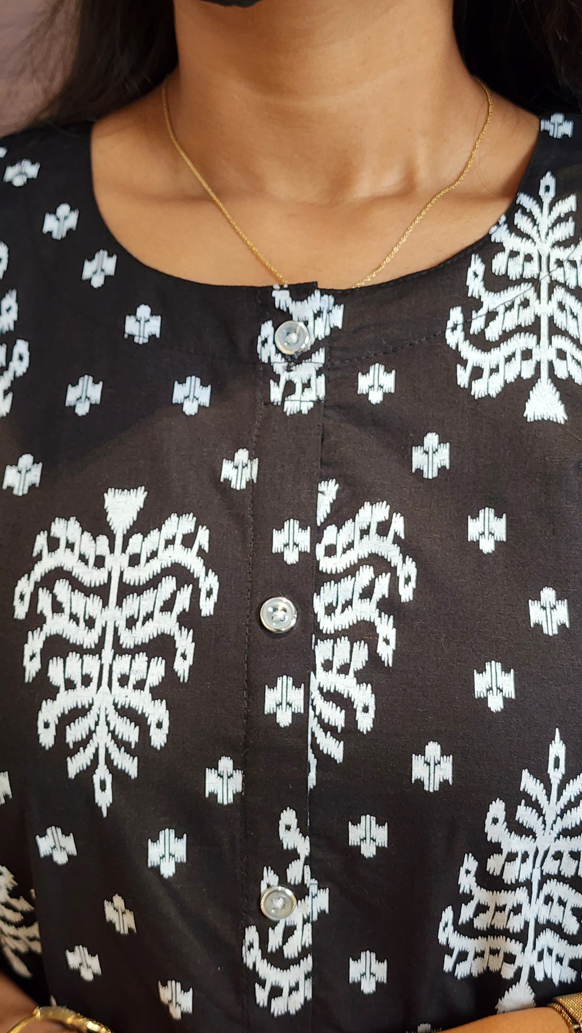 Jaipur A-Line cotton Kurti(10233)