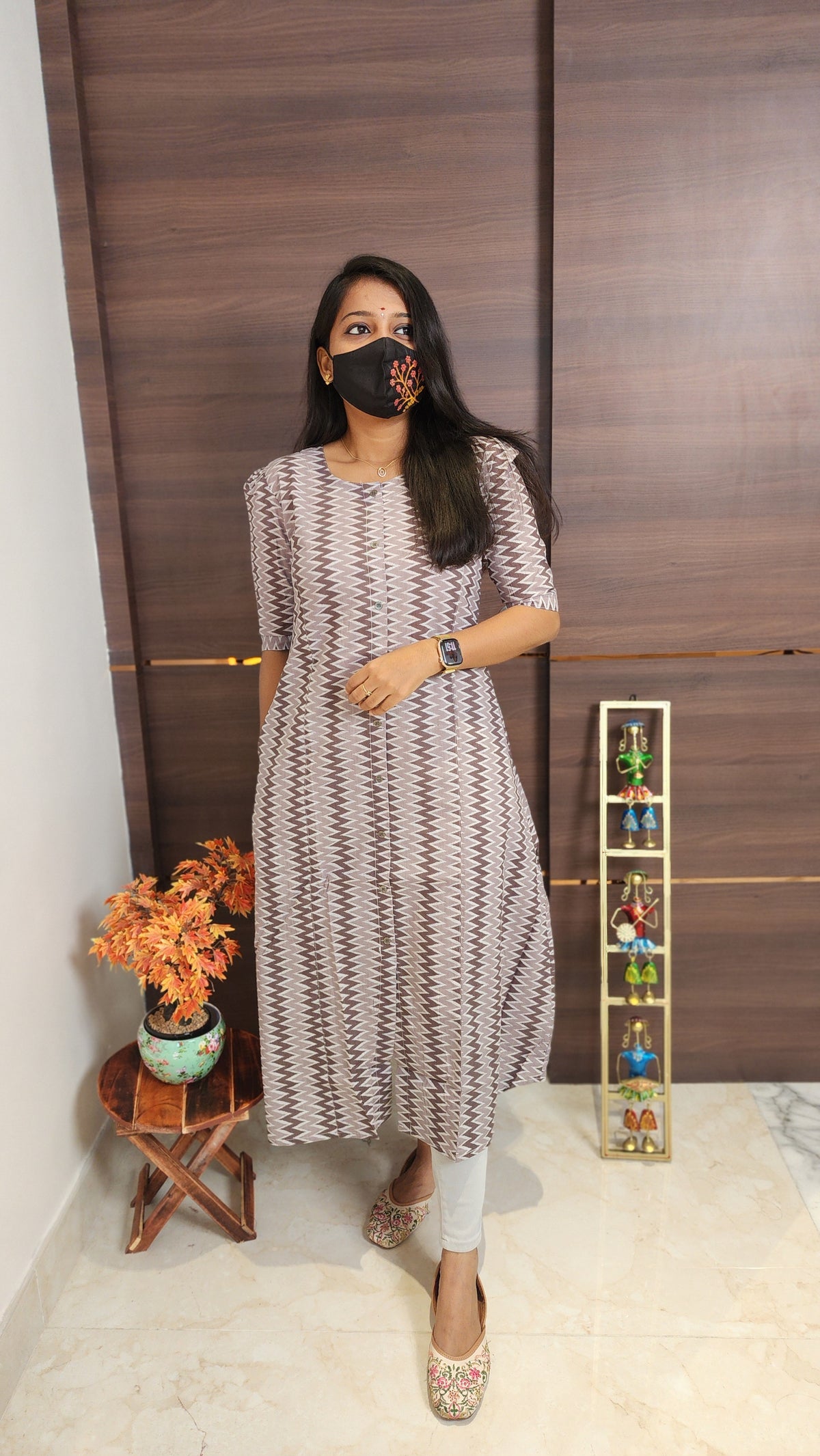Jaipur A-Line cotton Kurti(10234)c2