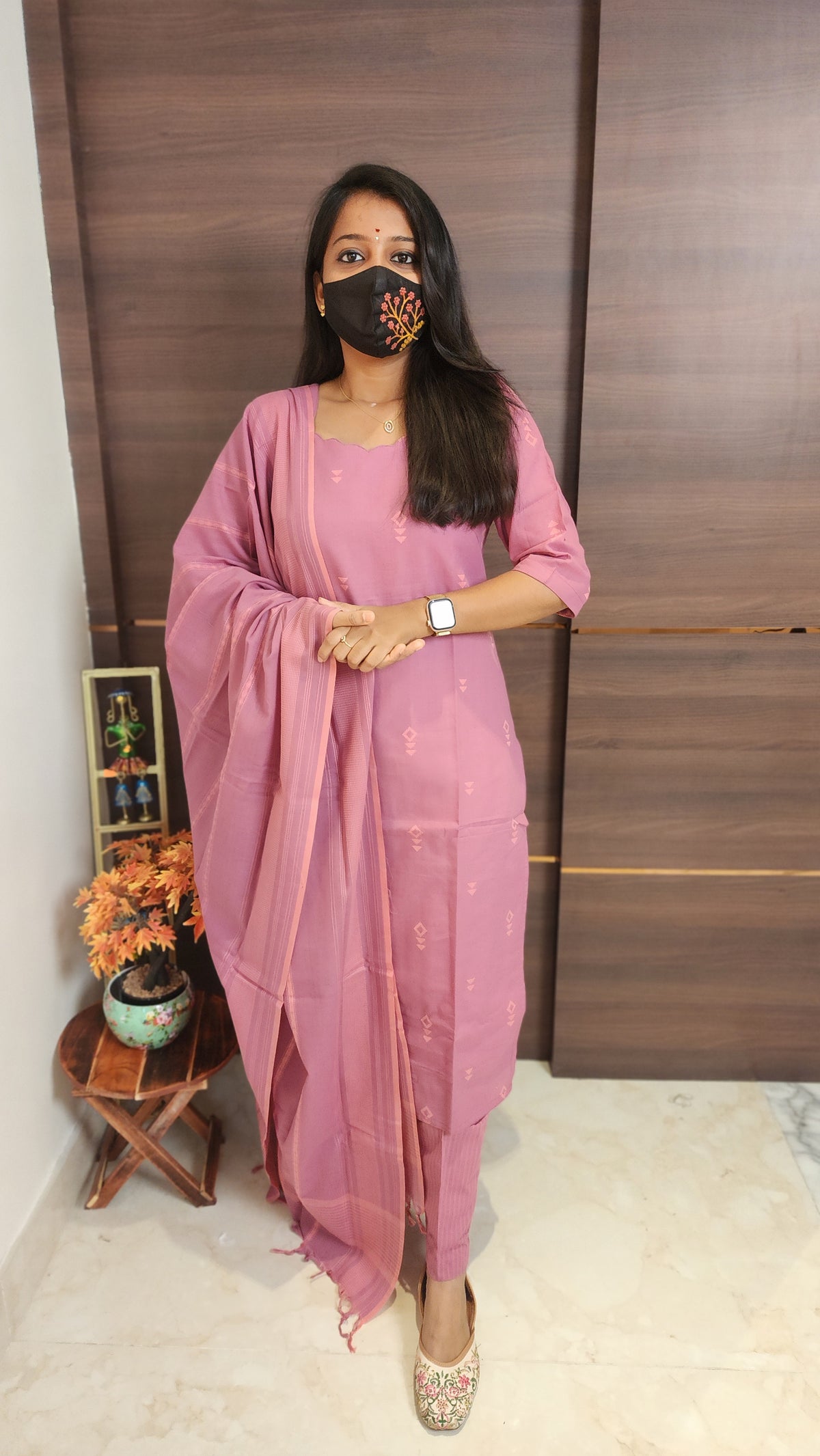 Handloom Cotton Salwar set(10204)c