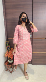 Office Wear kurti-Embroidery kurti(10262)