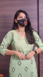 Office Wear kurti-Embroidery kurti(10263)