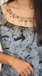 Ethnic Festive Wear -Jewel Neck Kurti (10420)c
