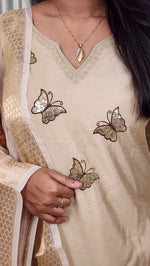 Salwar Set (kurti+pant+dupatta)(10422)c