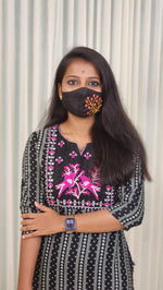 Office Wear kurti-Embroidery kurti(10433)