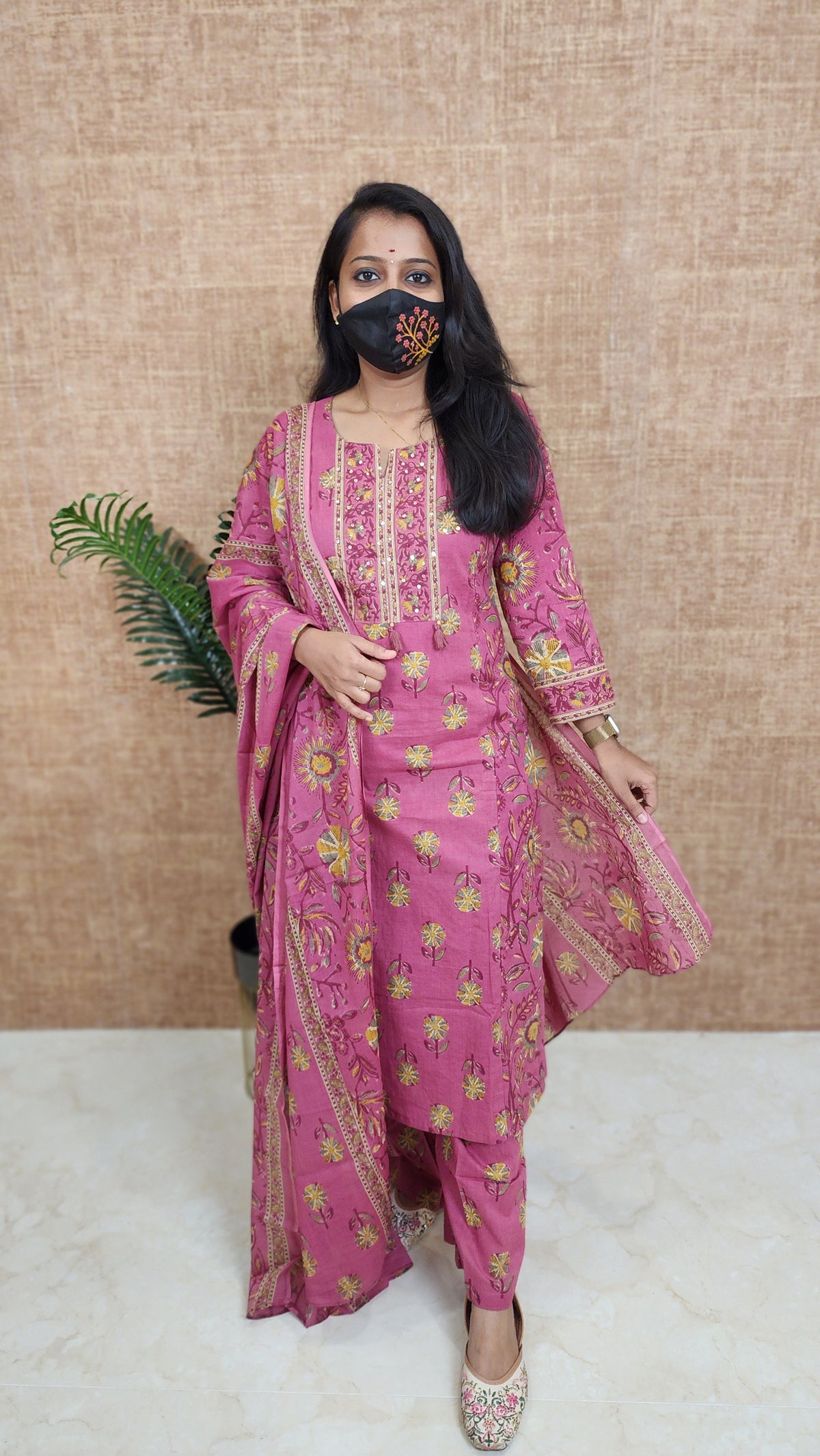 Wildflower Charm Salwar Set(10479)c