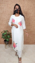 Salwar Set (kurti+pant+dupatta)(10487)