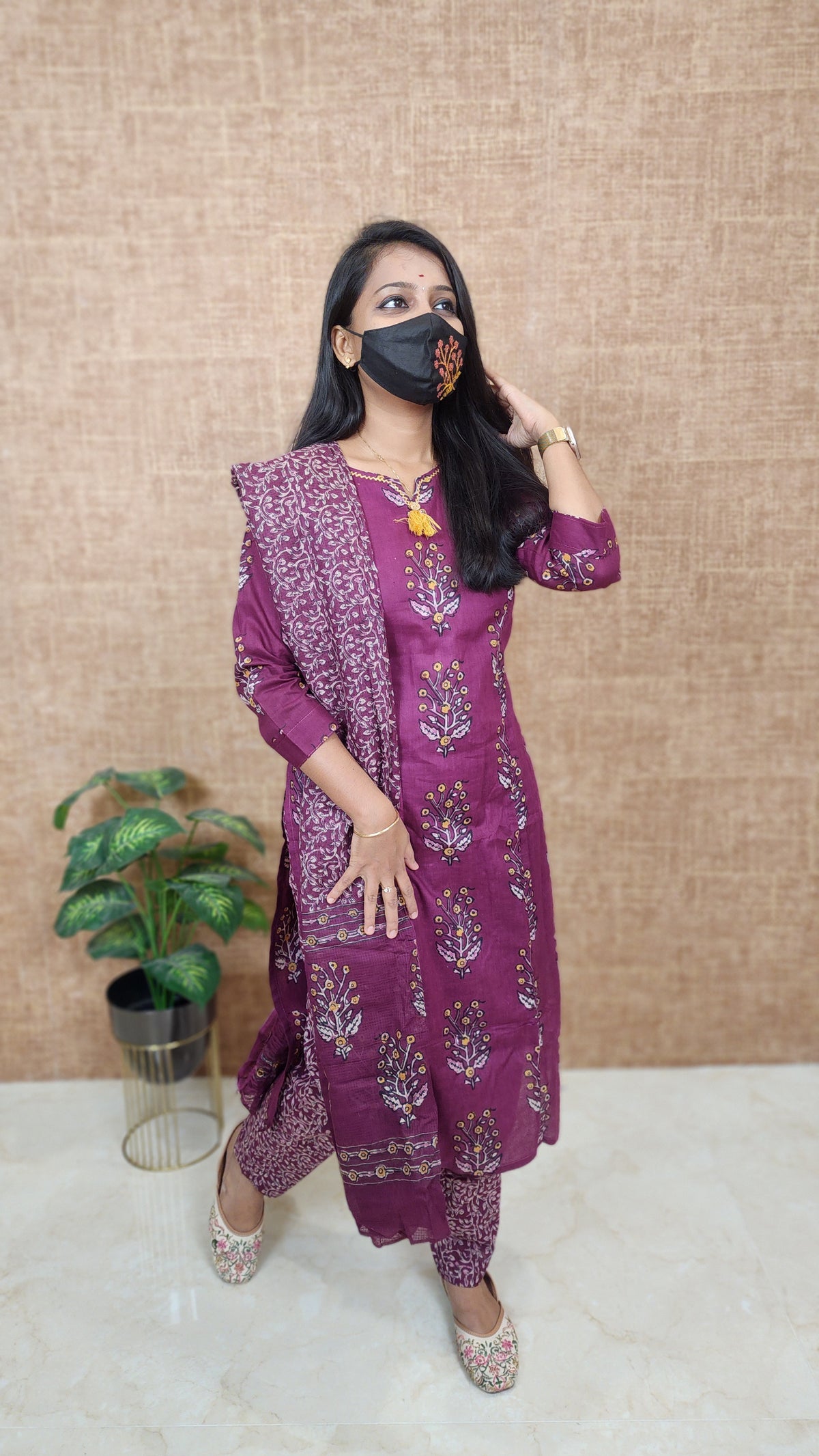 Summer Collection-Salwar Set (10955)(c3)