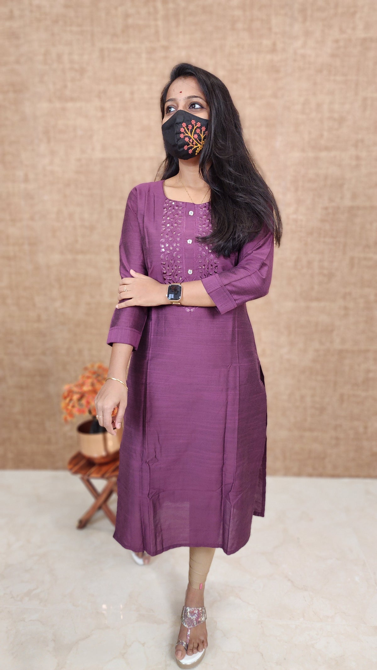 Office Wear kurti(10500)c