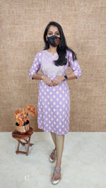 Office Wear kurti-Embroidery kurti(10520)c