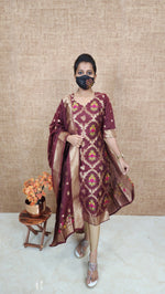 Salwar Set (kurti+Dupatta) (10514)c3