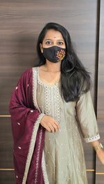 Anarkali Salwar set (10550)c3
