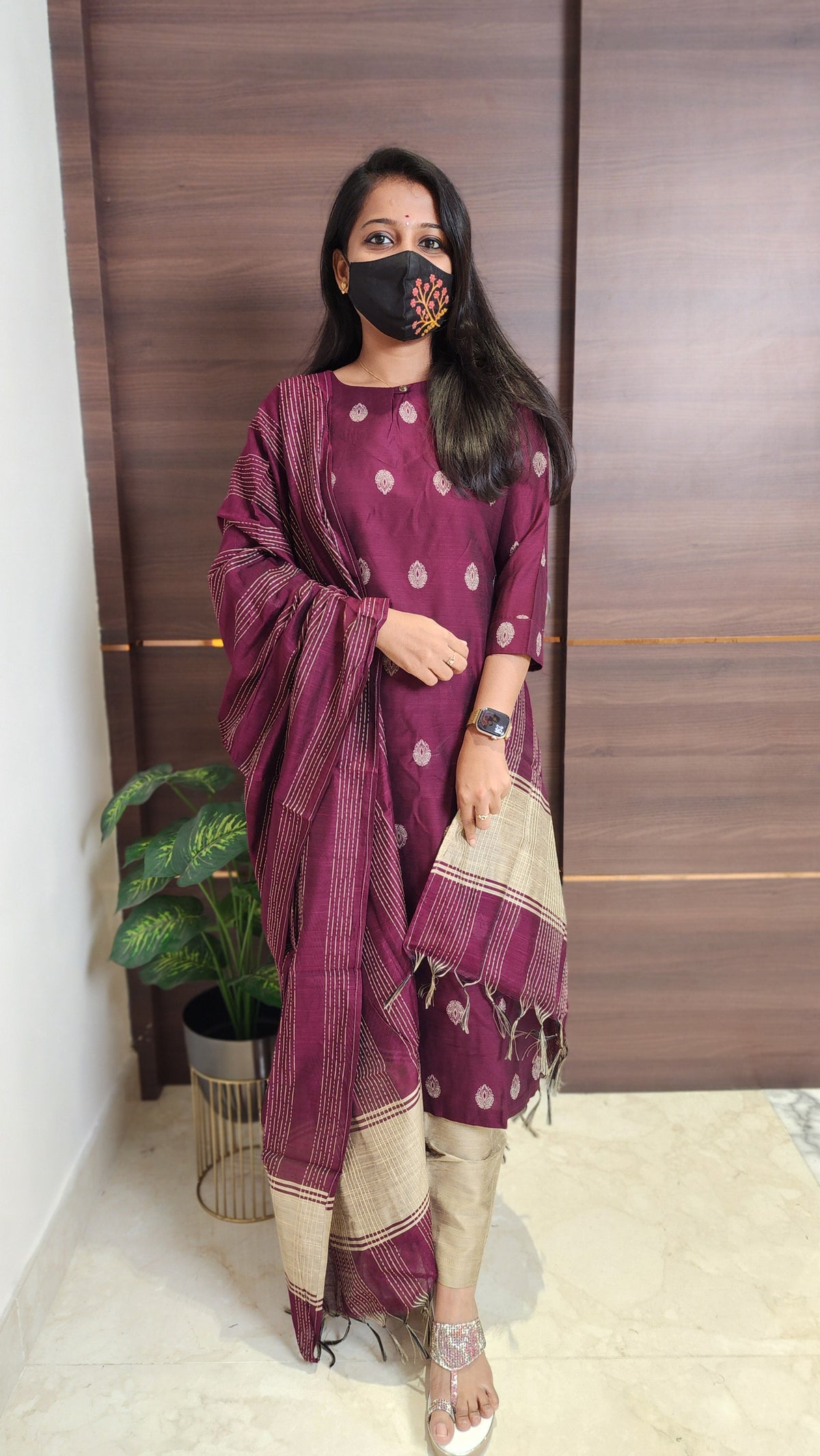 Ethnic Salwar Set (10566)c