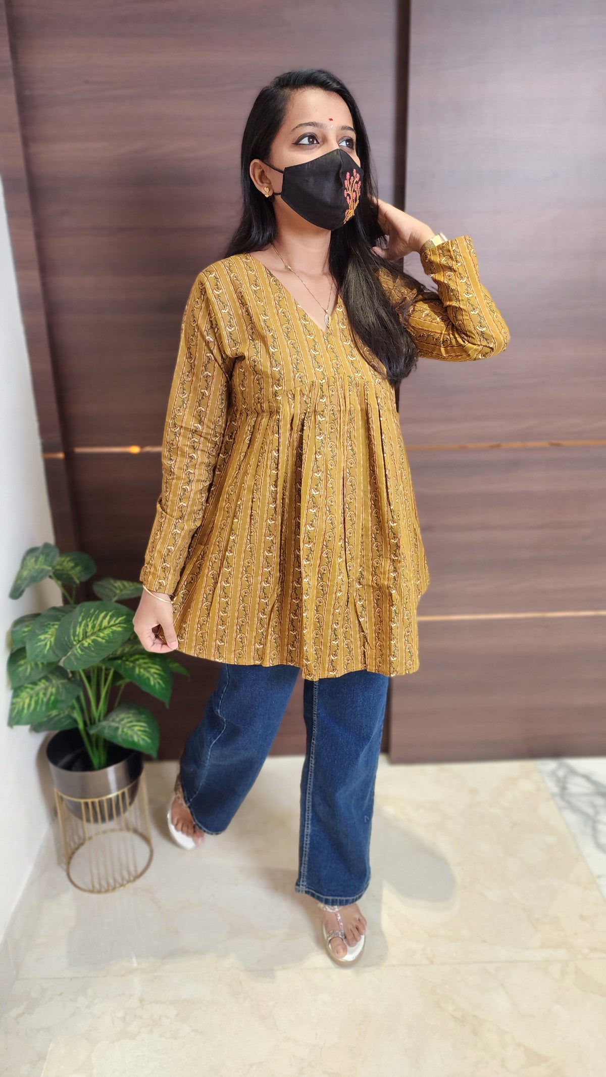 Peplum top (10569)