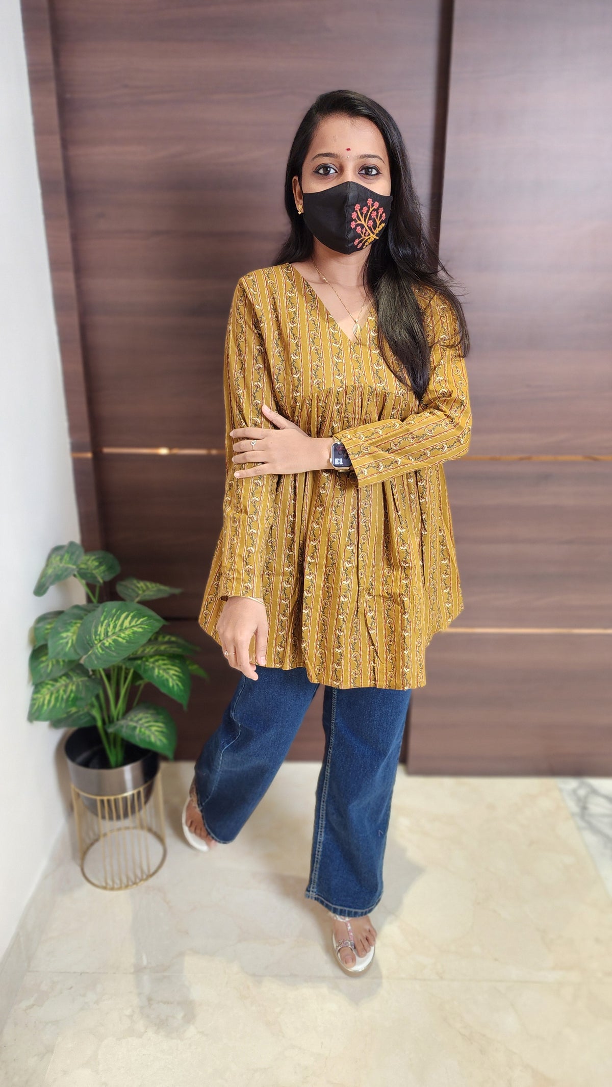 Peplum top (10569)