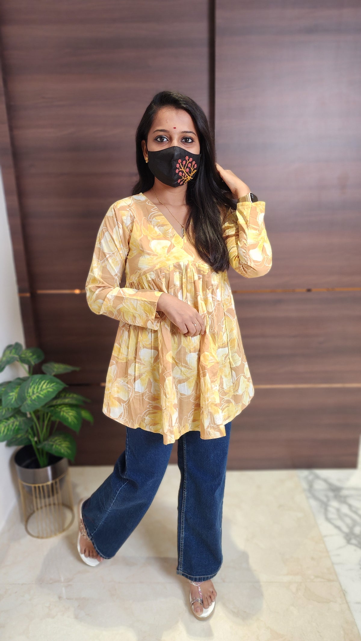 Peplum top(10570)